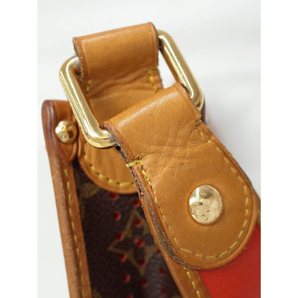 Louis Vuitton Monogram Leather Brown Perforated Musette Shoulder Bag - Picture 5 of 8